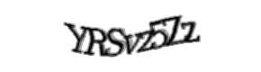 Security check image, please type the characters shown